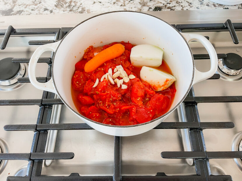 Beneath the Maple homemade-marinara-sauce-fresh-tomatoes-830x623 How to Make a Homemade Marinara Sauce Grown from Your Vegetable Garden  