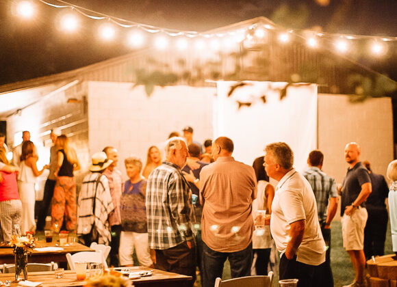 Beneath the Maple outdoor-party-market-lights-580x420 How to Create a Memorable Outdoor Party  